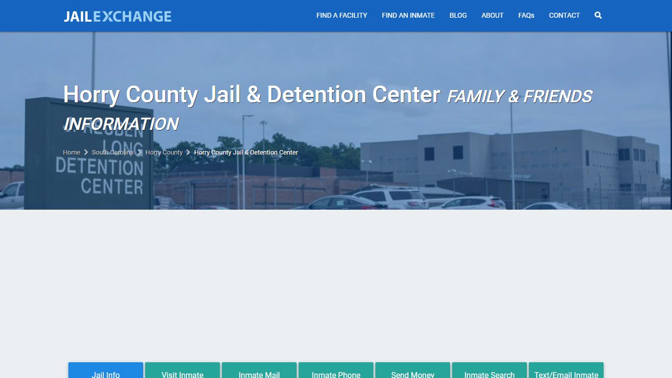 Horry County Jail & Detention Center Inmate Bail & Bonds